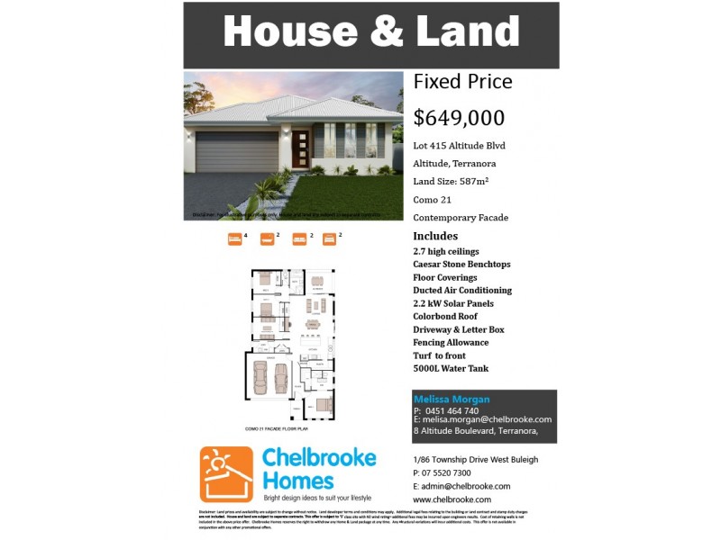 Lot 415 Altitude Boulevard, Terranora NSW 2486