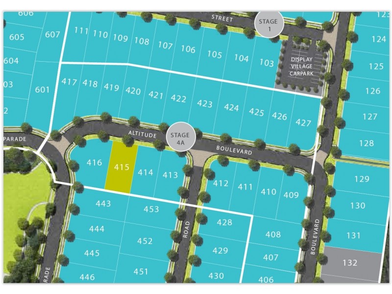 Lot 415 Altitude Boulevard, Terranora NSW 2486