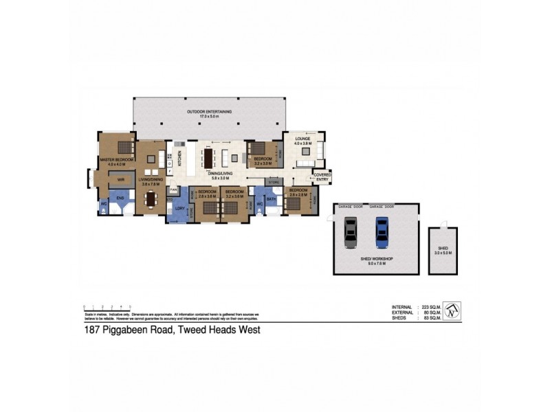 187 Piggabeen Road, Tweed Heads West NSW 2485 Floorplan