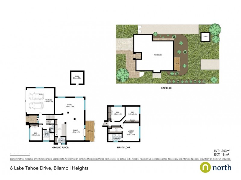 6 Lake Tahoe Drive, Bilambil Heights NSW 2486 Floorplan