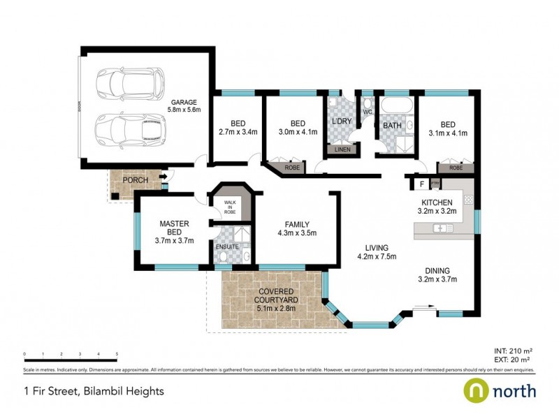 1 Fir Street, Bilambil Heights NSW 2486 Floorplan