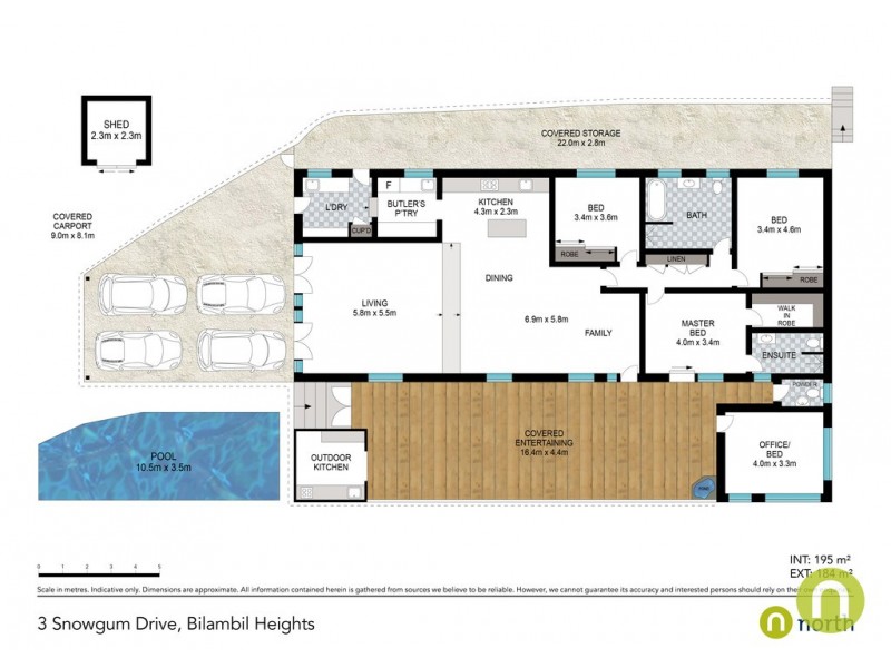 3 Snowgum Drive, Bilambil Heights NSW 2486 Floorplan