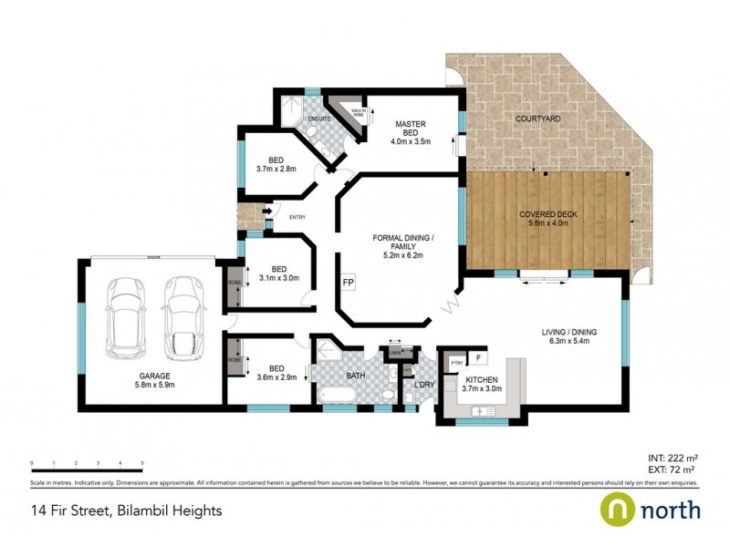 14 Fir Street, Bilambil Heights NSW 2486 Floorplan