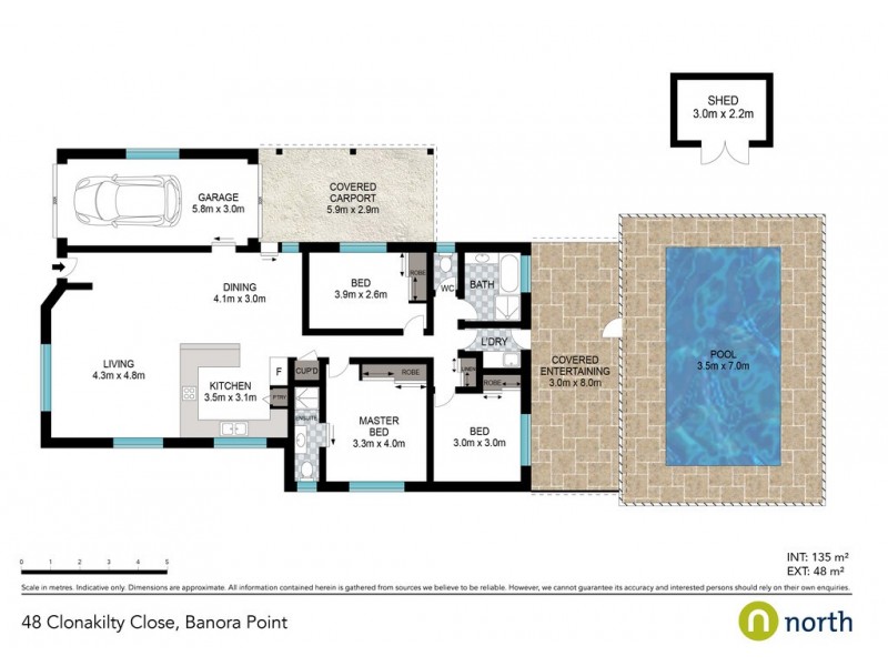 48 Clonakilty Close, Banora Point NSW 2486 Floorplan