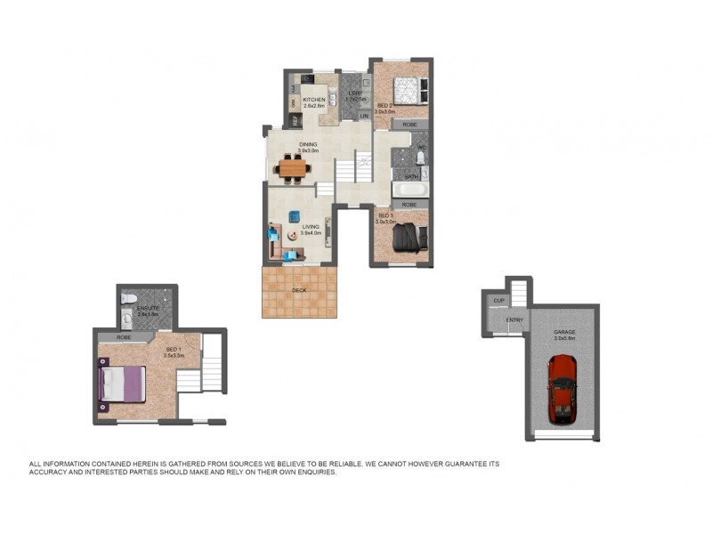 2/23 Vail Court, Bilambil Heights NSW 2486 Floorplan