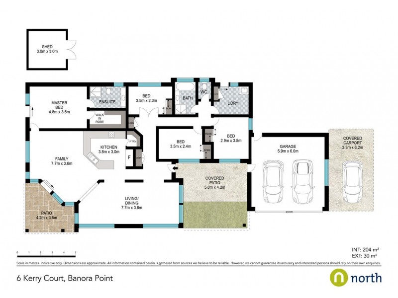 6 Kerry Court, Banora Point NSW 2486 Floorplan