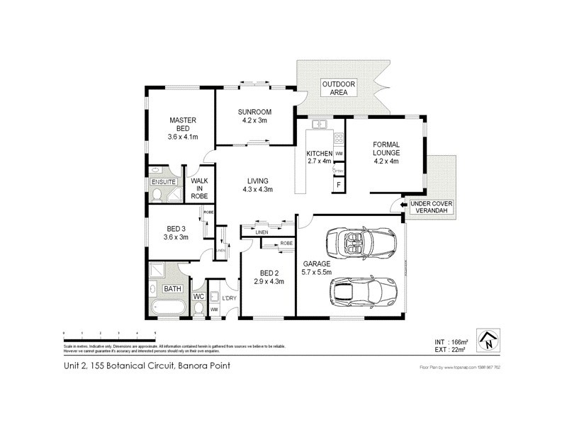 2/155 Botanical Circuit, Banora Point NSW 2486 Floorplan