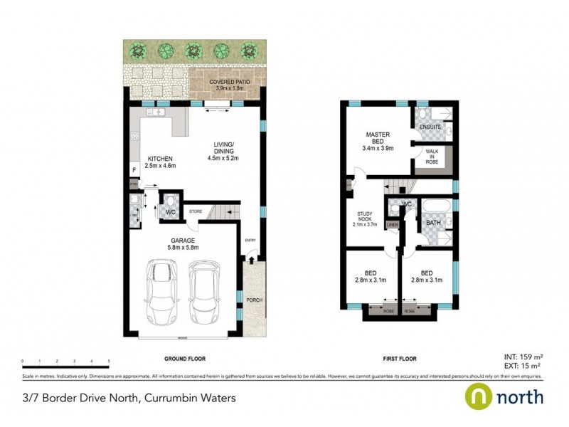 3/7 Border Drive North, Currumbin Waters QLD 4223
