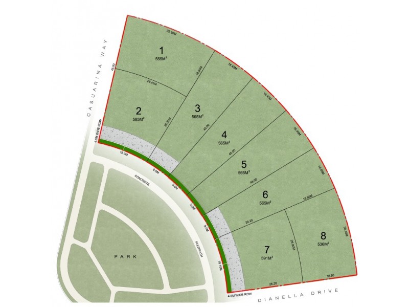 Lot 169 Casuarina Way (Cnr of Dianella Dr), Casuarina NSW 2487