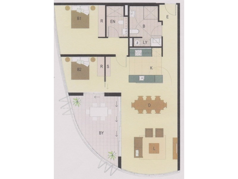 2135/22 Stuart St, Ultima, Tweed Heads NSW 2485 Floorplan