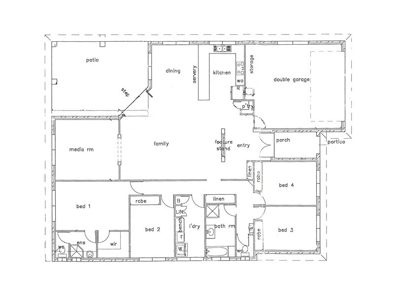 137 Botanical Cct, Banora Point NSW 2486 Floorplan