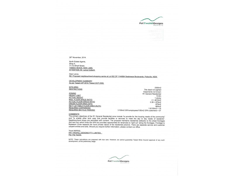 Lot 832 Mylestom Circle ‘Seabreeze’, Pottsville NSW 2489