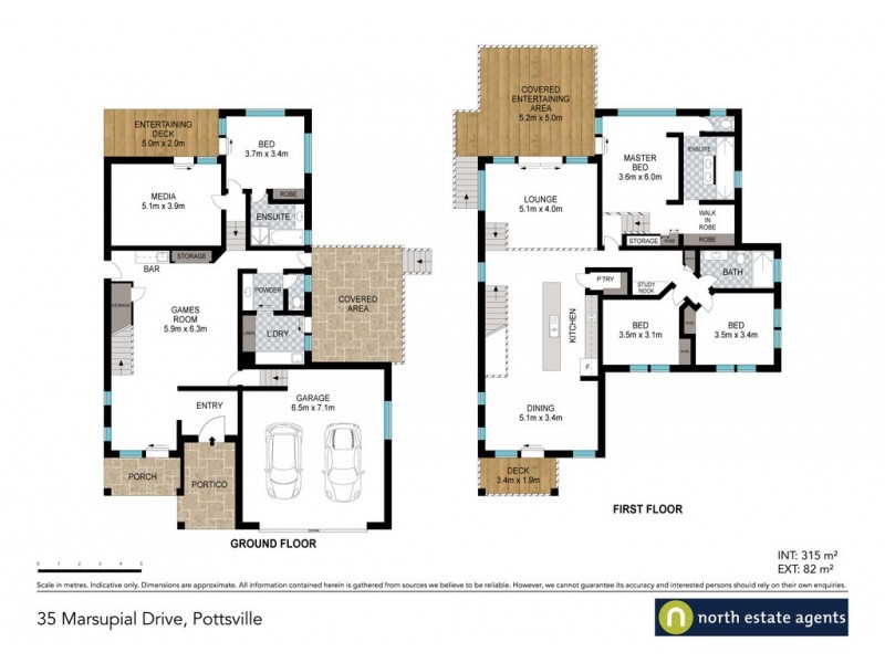 35 Marsupial Drive, Pottsville NSW 2489 Floorplan