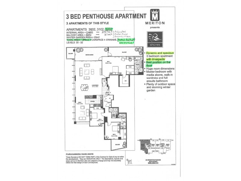 3202 ‘Shores’ 1 Como Crescent, Southport QLD 4215