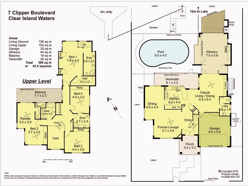 7 Clipper Boulevard, Clear Island Waters QLD 4226 Floorplan