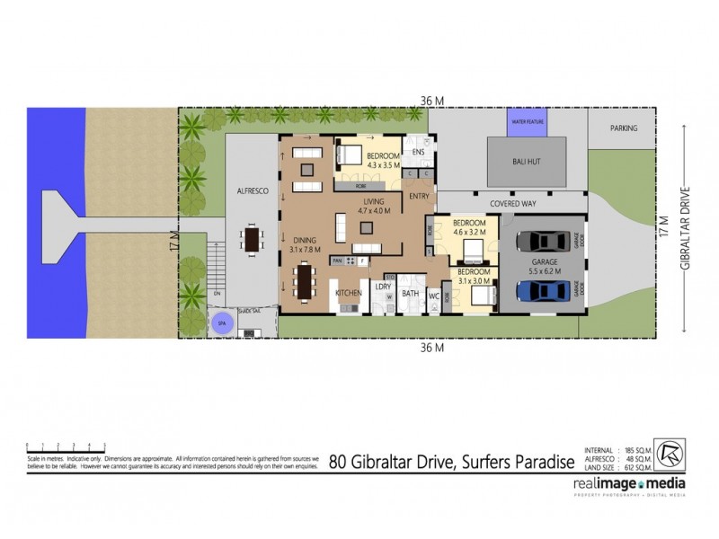 80 Gibraltar Drive, Isle Of Capri QLD 4217 Floorplan