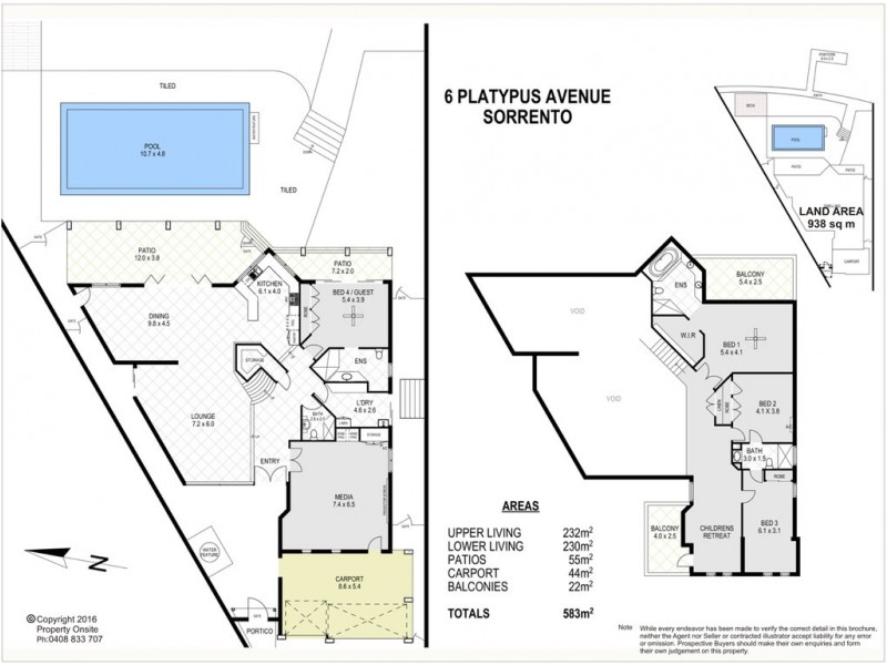 6 Platypus Avenue, Sorrento QLD 4217 Floorplan
