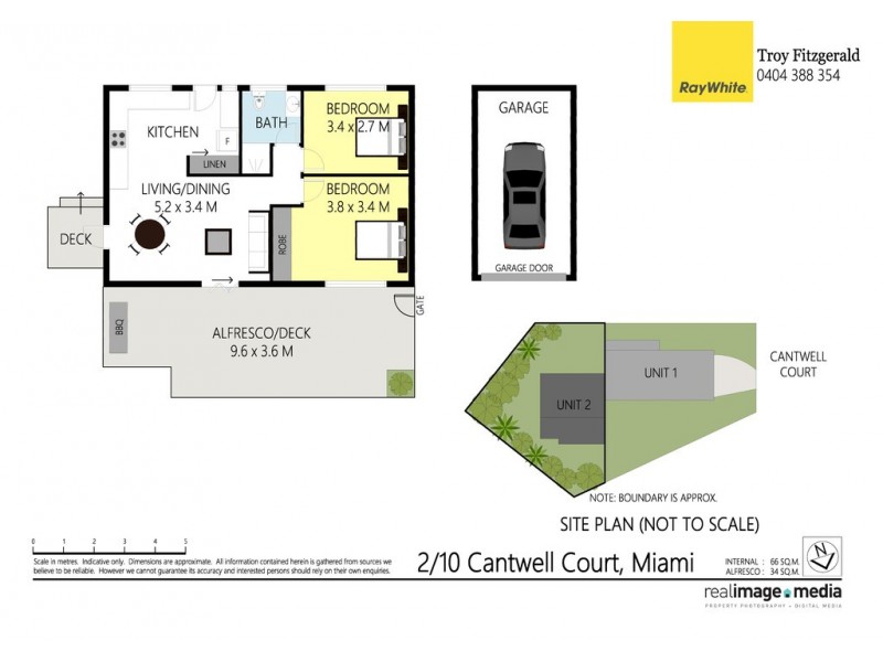 2/10 Cantwell Court, Miami QLD 4220 Floorplan