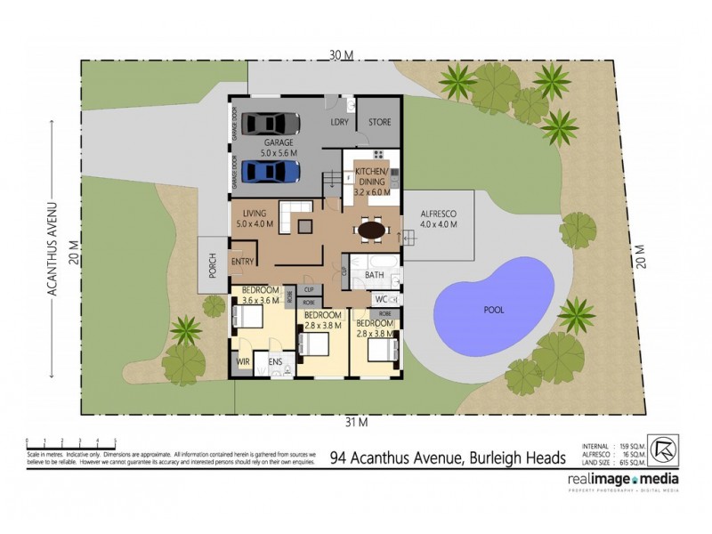 94 Acanthus Avenue, Burleigh Heads QLD 4220 Floorplan