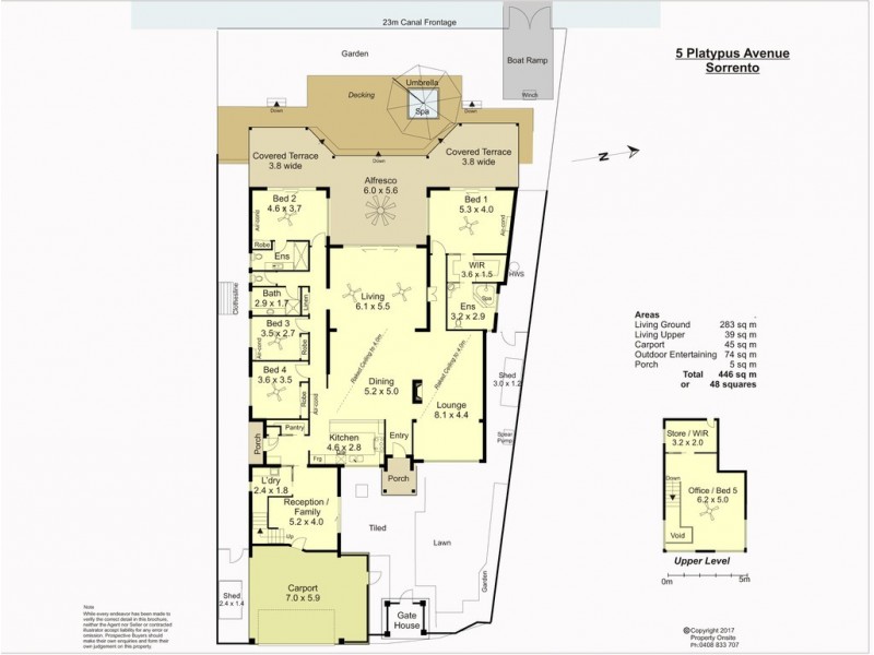 5 Platypus Avenue, Sorrento QLD 4217 Floorplan