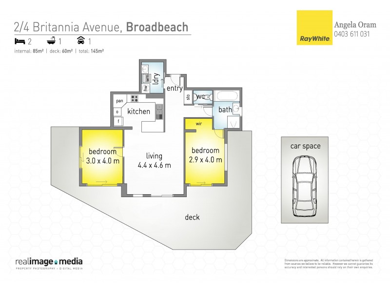 2 ‘Ocean Royale’ 4 Britannia Avenue, Broadbeach QLD 4218 Floorplan