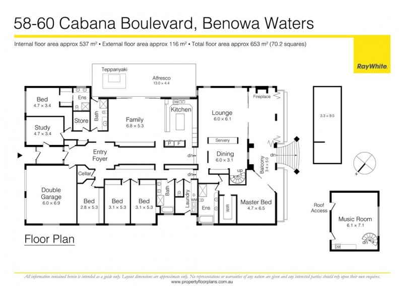 58-60 Cabana Boulevard, Benowa Waters QLD 4217 Floorplan