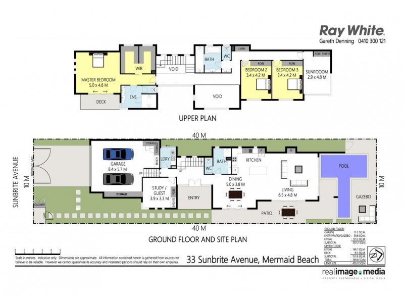 33 Sunbrite Avenue, Mermaid Beach QLD 4218 Floorplan