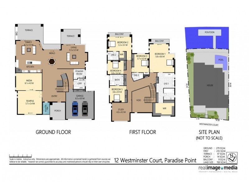 12 Westminter Court, Sovereign Islands QLD 4216 Floorplan