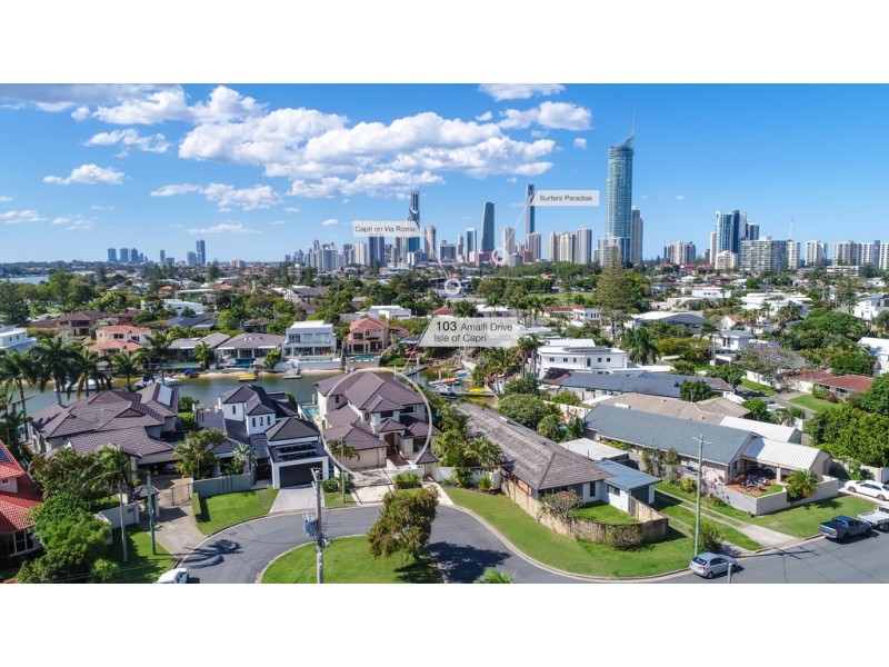 103 Amalfi Drive, Isle Of Capri QLD 4217