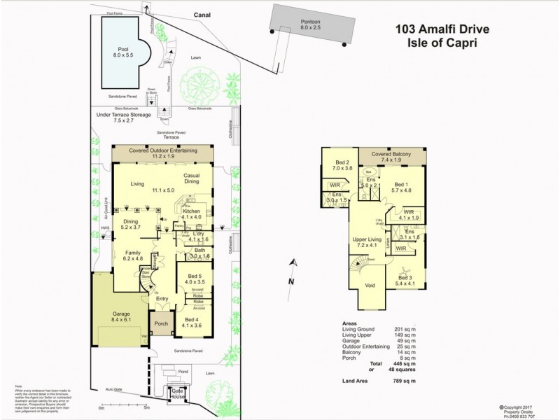 103 Amalfi Drive, Isle Of Capri QLD 4217 Floorplan