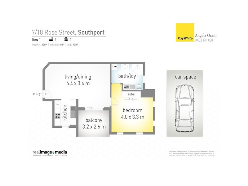 7/18-20 Rose Street, Southport QLD 4215 Floorplan