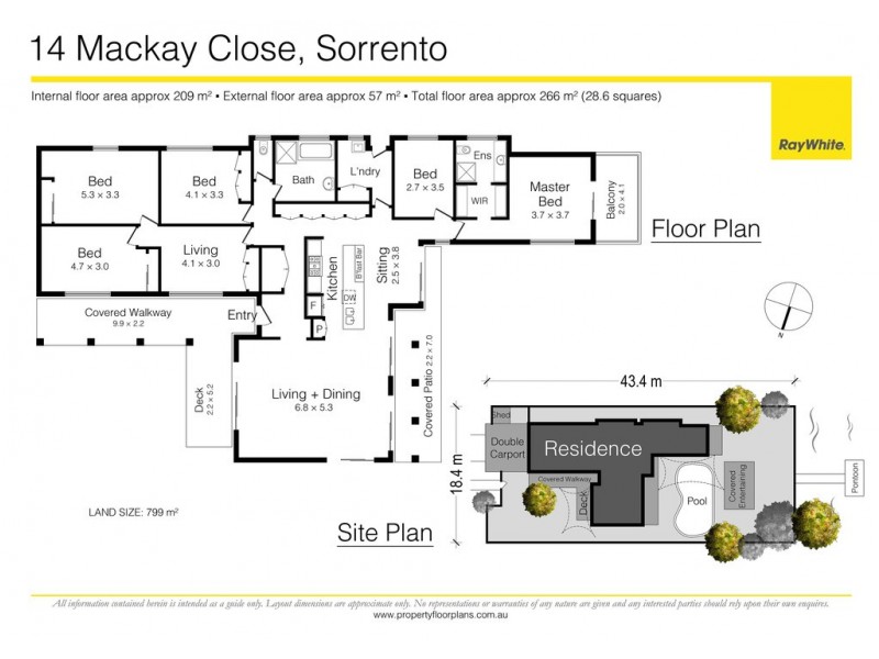 14 Mackay Close, Sorrento QLD 4217 Floorplan