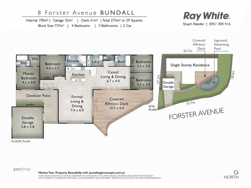 8 Forster Avenue, Sorrento QLD 4217 Floorplan