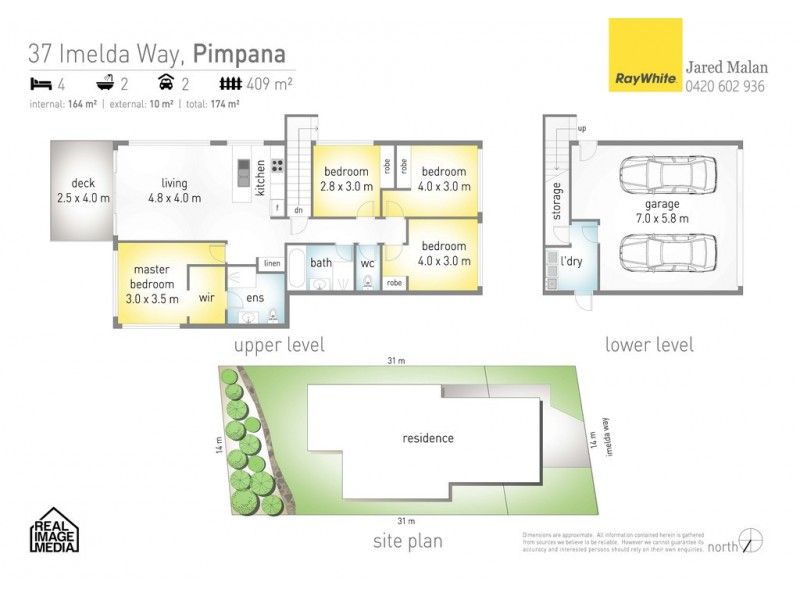 37 Imelda Way, Pimpama QLD 4209 Floorplan