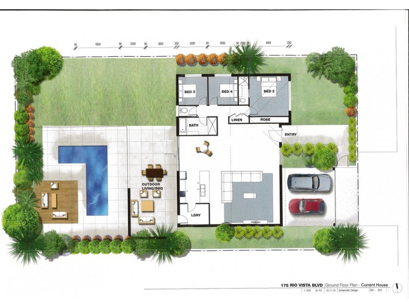 175 Rio Vista Boulevard, Broadbeach Waters QLD 4218 Floorplan