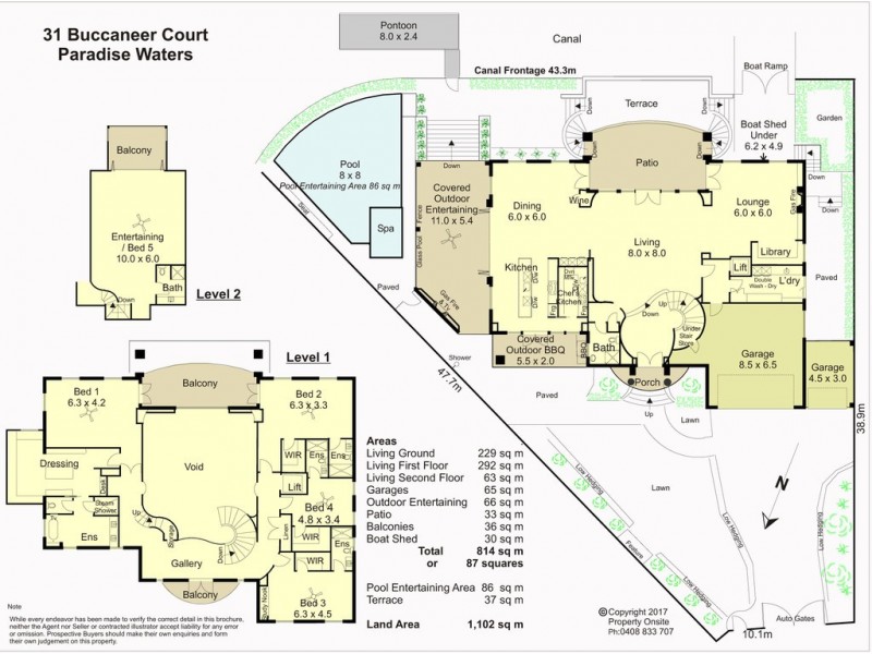 31 Buccaneer Court, Paradise Waters QLD 4217 Floorplan