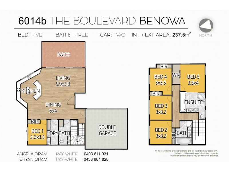 6014B The Boulevarde, Benowa QLD 4217 Floorplan