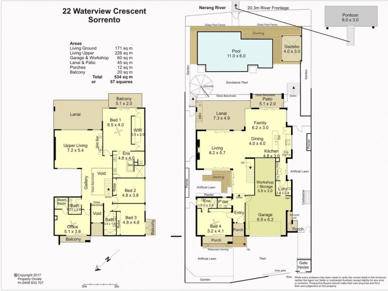 22 Waterview Crescent, Sorrento QLD 4217 Floorplan