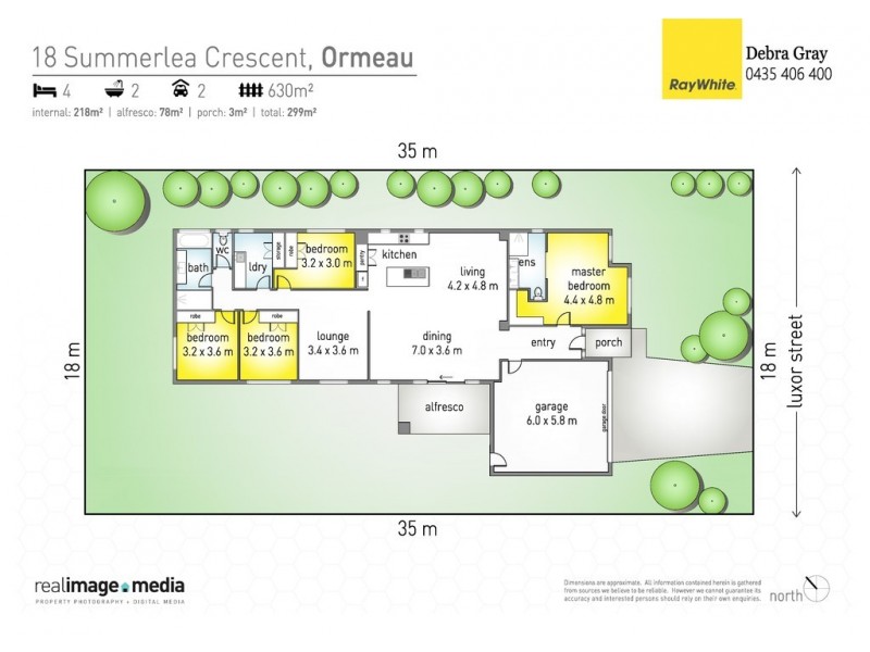 18 Summerlea Crescent, Ormeau QLD 4208 Floorplan