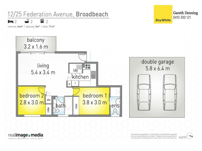 12 ‘Moonbird’ 25 Federation Avenue, Broadbeach QLD 4218 Floorplan