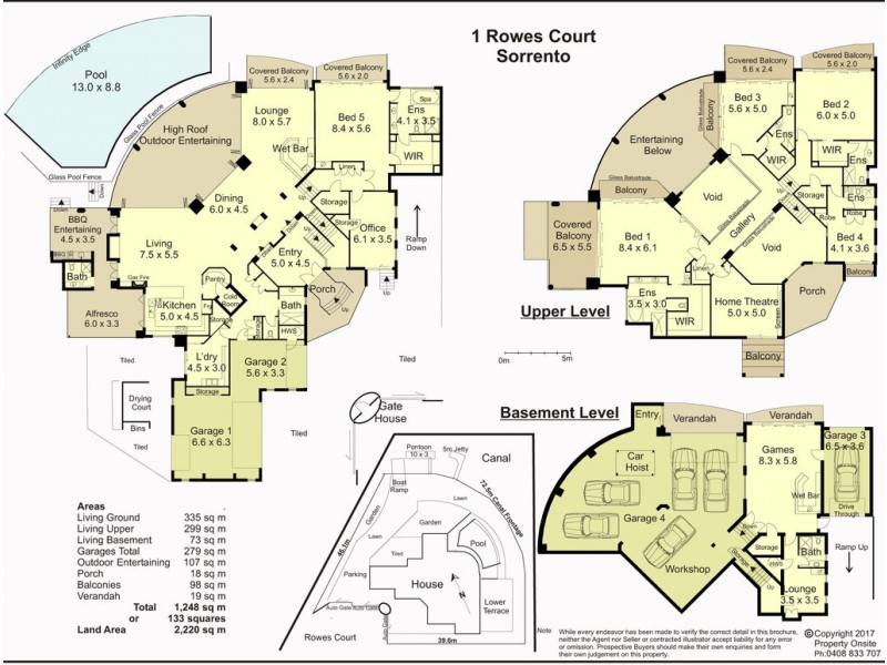 1 Rowes Court, Sorrento QLD 4217 Floorplan