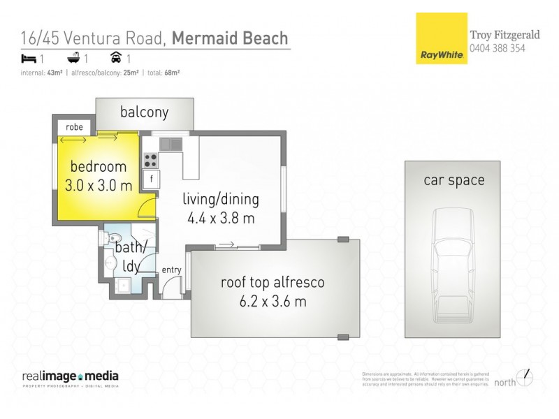 16/45 Ventura Road, Mermaid Beach QLD 4218