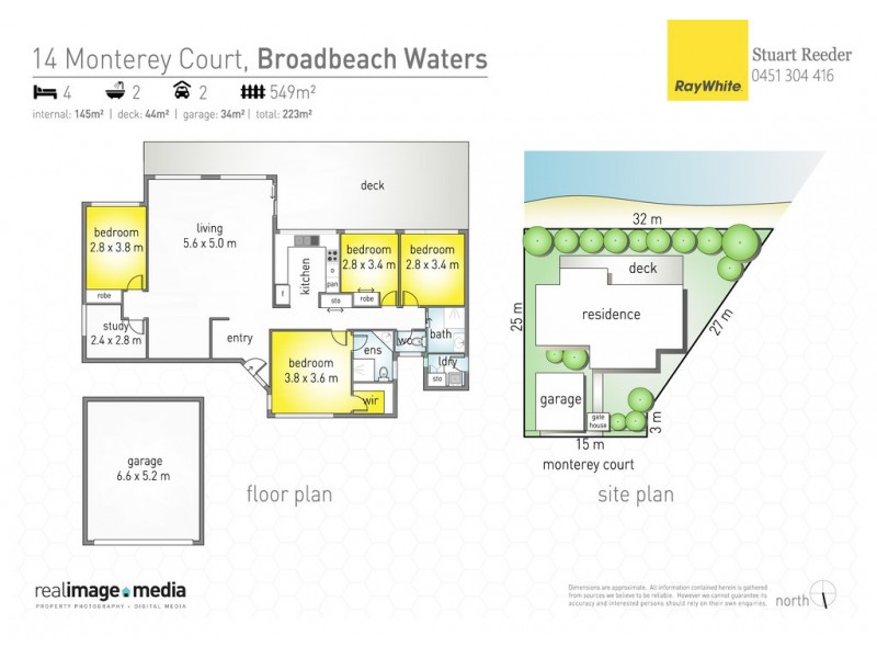 14 Monterey Court, Broadbeach Waters QLD 4218 Floorplan