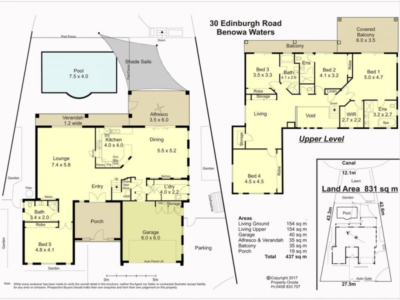 30 Edinburgh Road, Benowa Waters QLD 4217 Floorplan