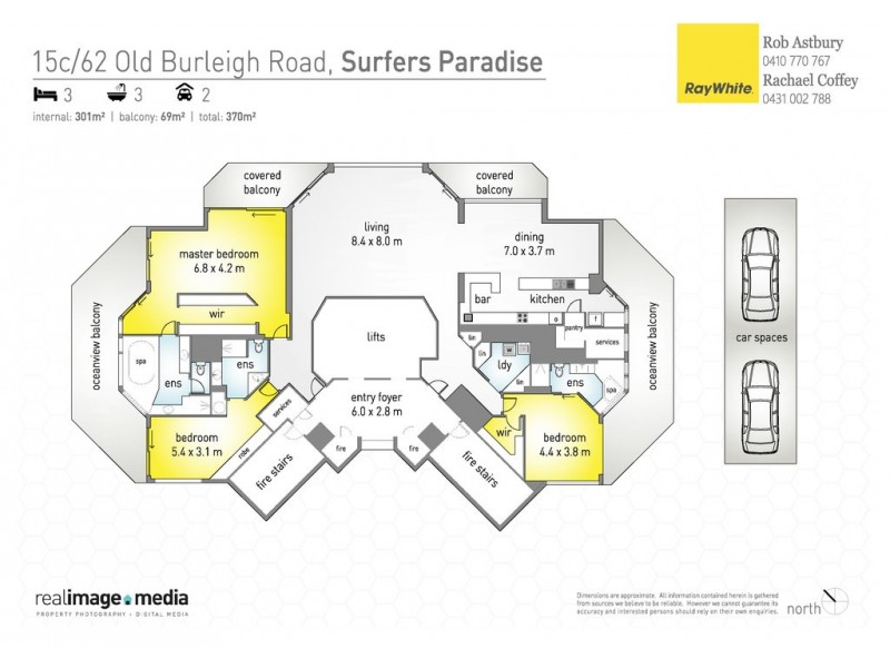 15C ‘Surfers Manhattan’ 62-72 Old Burleigh Road, Surfers Paradise QLD 4217 Floorplan