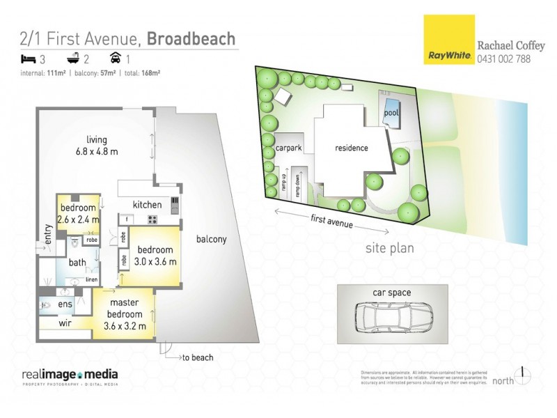 2 ‘Viscount Towers’ 1 First Avenue, Surfers Paradise QLD 4217 Floorplan