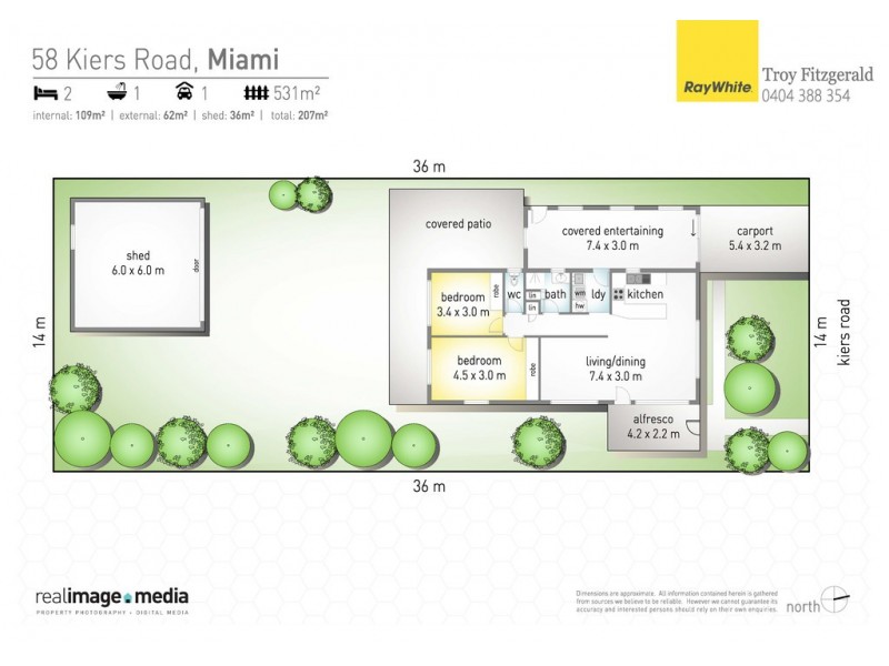 58 Kiers Road, Miami QLD 4220 Floorplan