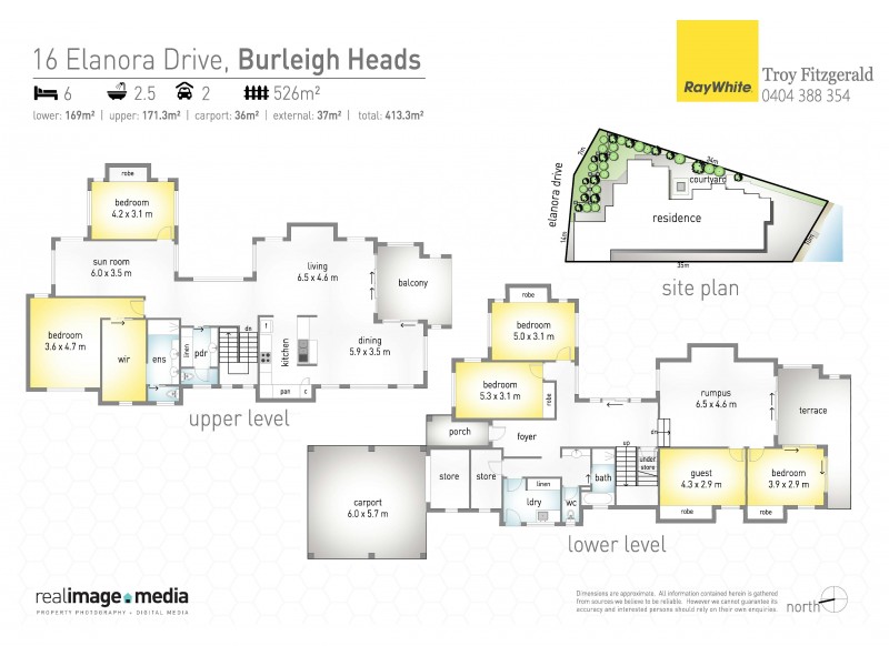16 Elanora Drive, Burleigh Heads QLD 4220 Floorplan