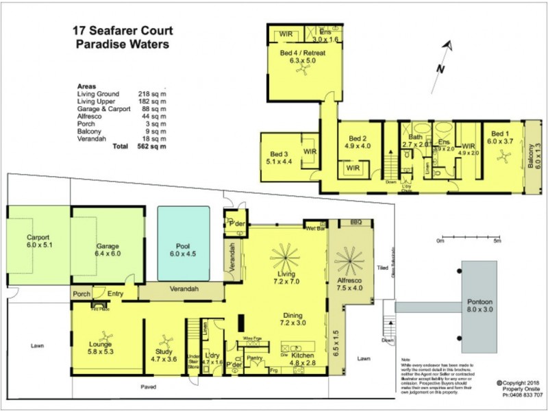 17 Seafarer Court, Paradise Waters QLD 4217 Floorplan