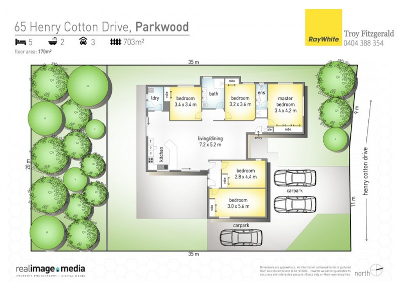 65 Henry Cotton Drive, Parkwood QLD 4214 Floorplan